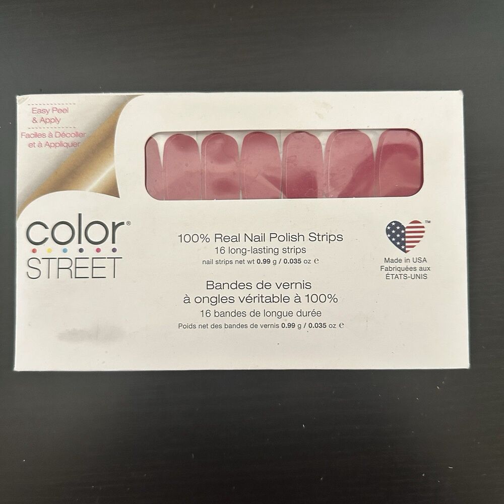 Color Street Nail Polish Strips - New In Package - Red - Beijing‎ Beauty